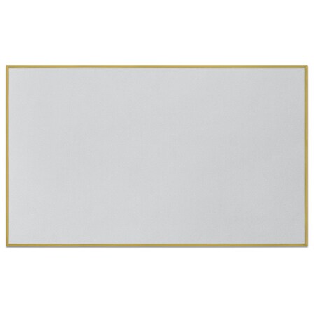 United Visual Products Corkboard, Fabric, 2 Door, Satin/Gry, 48x36" UV303-SATIN-MEDGRY